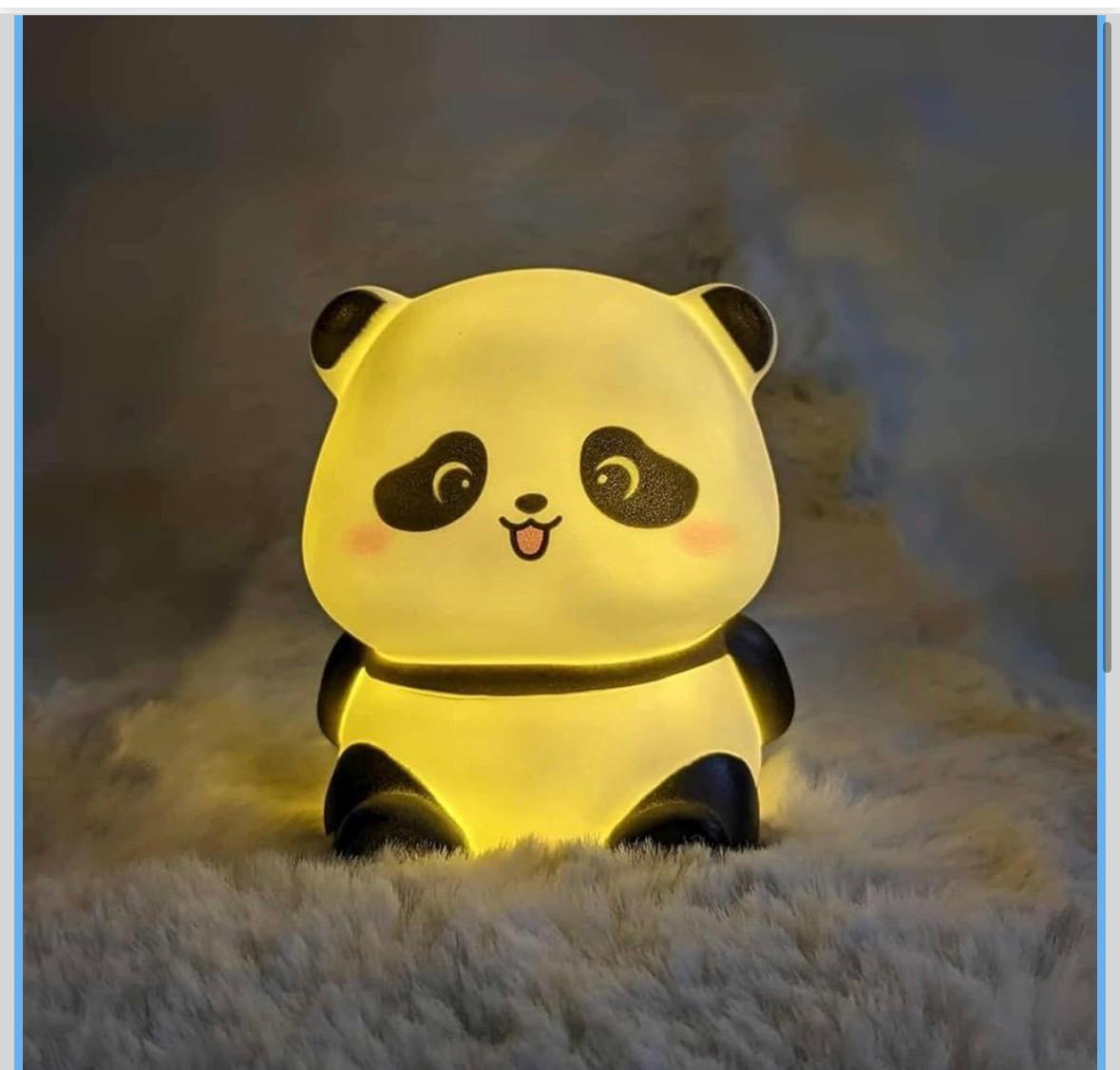 Cute Panda Night Light Lamp